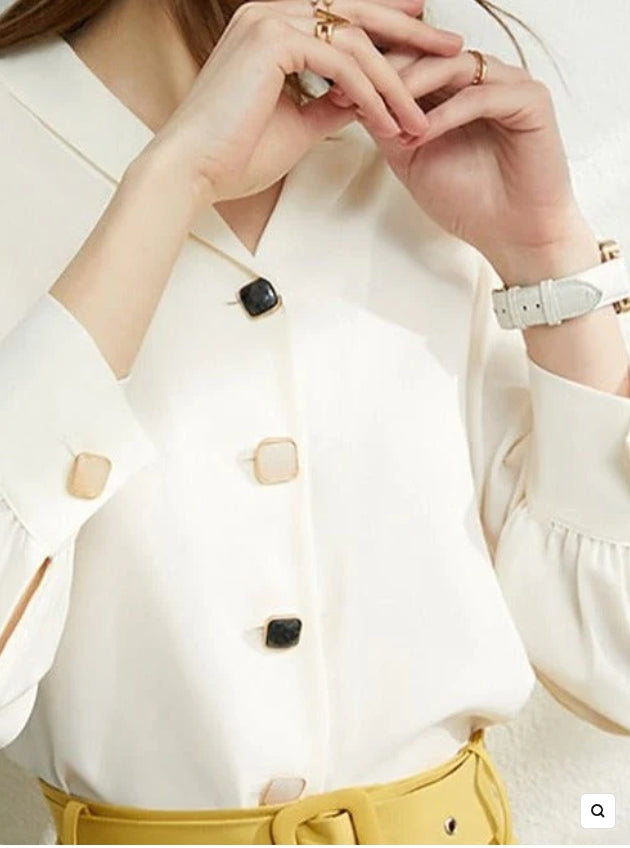 Camisa Feminina Casual Jenifer