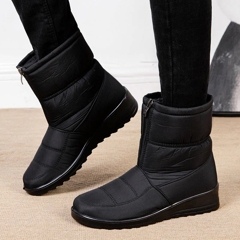 Bota Feminina de Inverno Peluciada Impermeável - Mari Sati