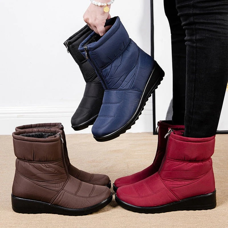 Bota Feminina de Inverno Peluciada Impermeável - Mari Sati