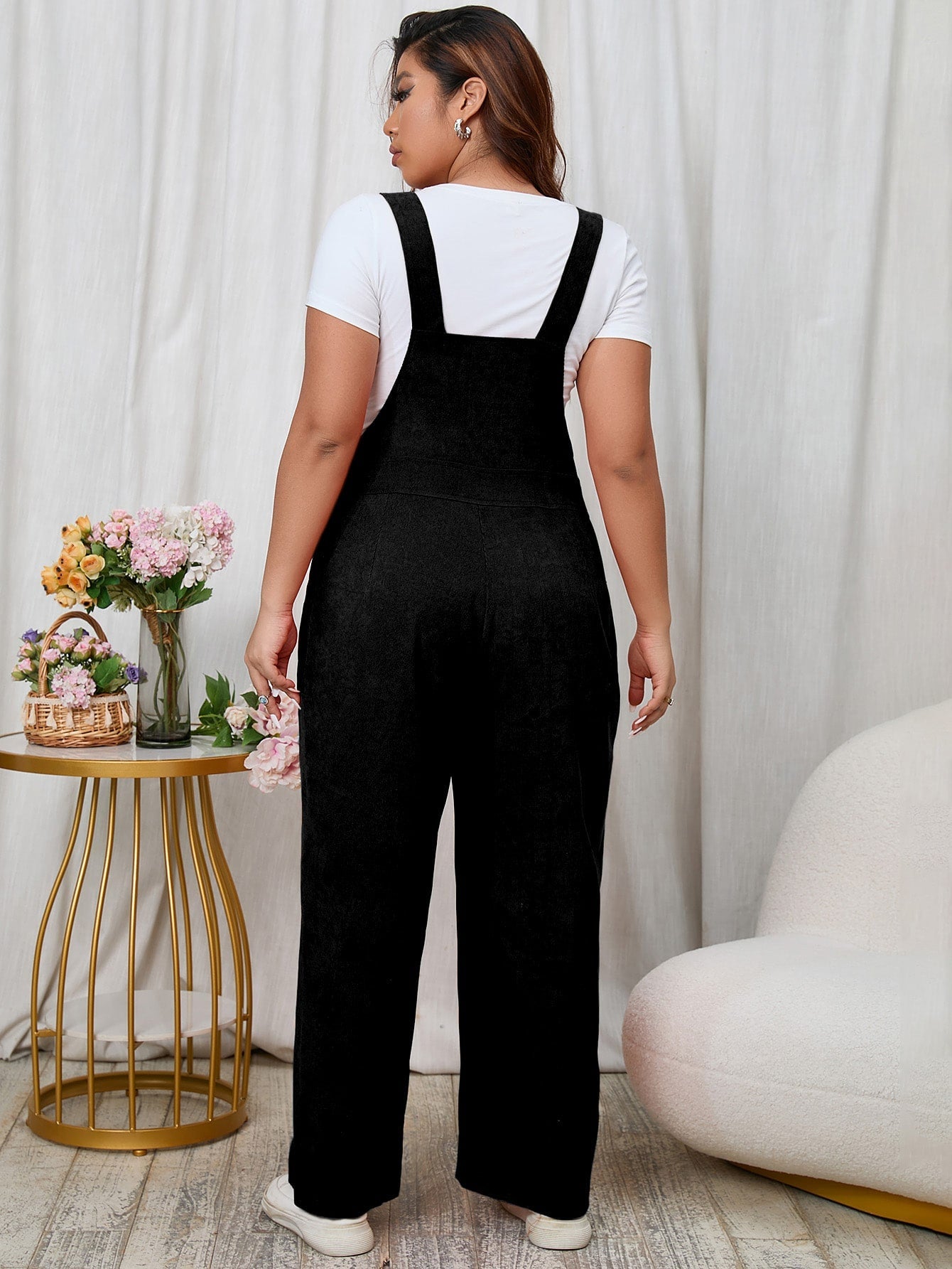 Macacão feminino Caroline. Plus Size