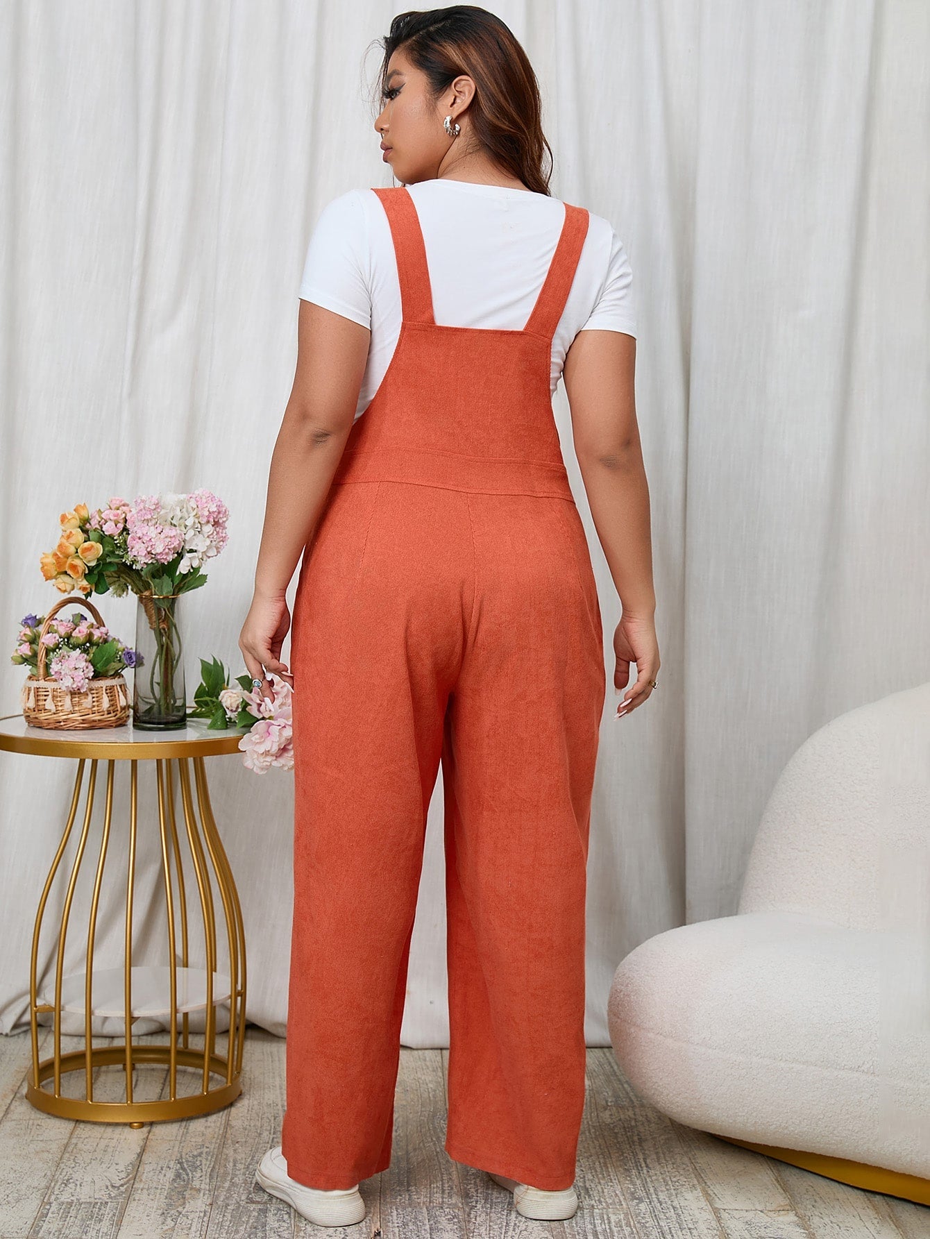 Macacão feminino Caroline. Plus Size
