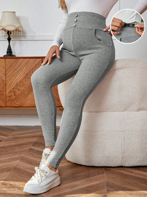 Calça materna com bolsos laterais Deina