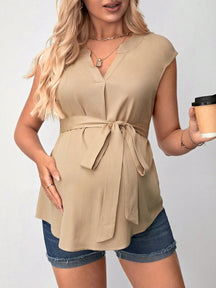 Blusa materna com cinto Antonella