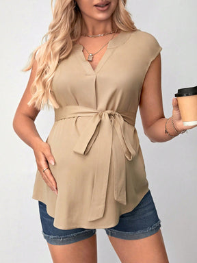 Blusa materna com cinto Antonella