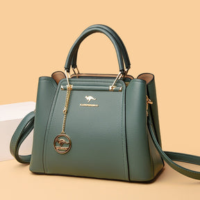 Bolsa Feminina de Couro Legítimo Luxuosa Corelle