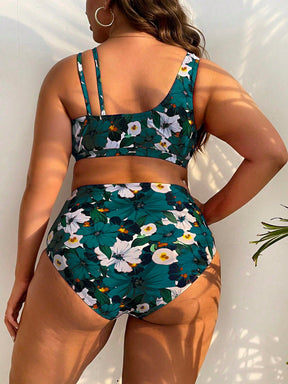 Biquini Feminino cintura alta Leia. Plus Size