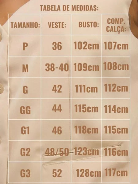 Conjunto Milano Alfaiataria [Edição França]