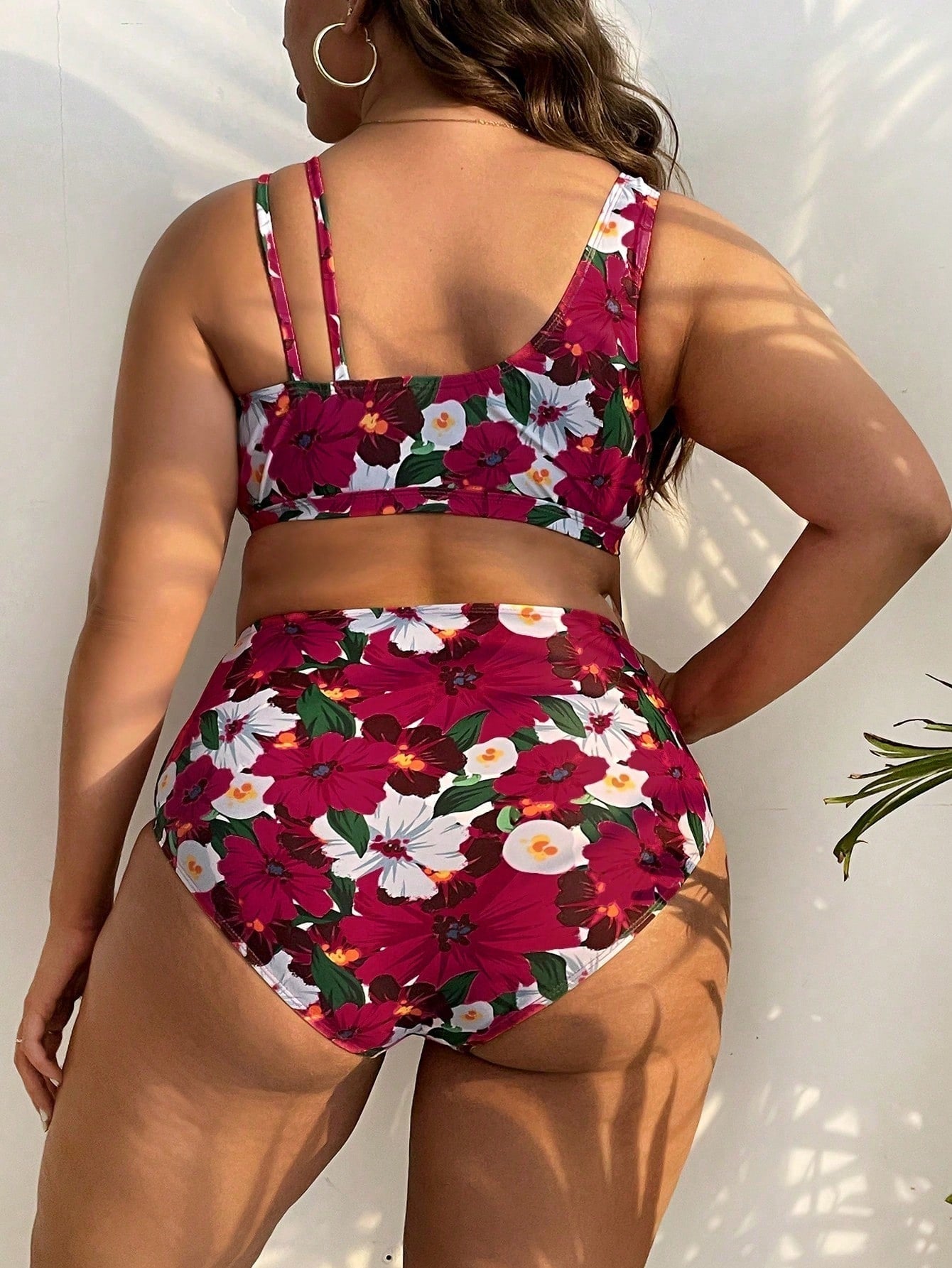 Biquini Feminino cintura alta Leia. Plus Size