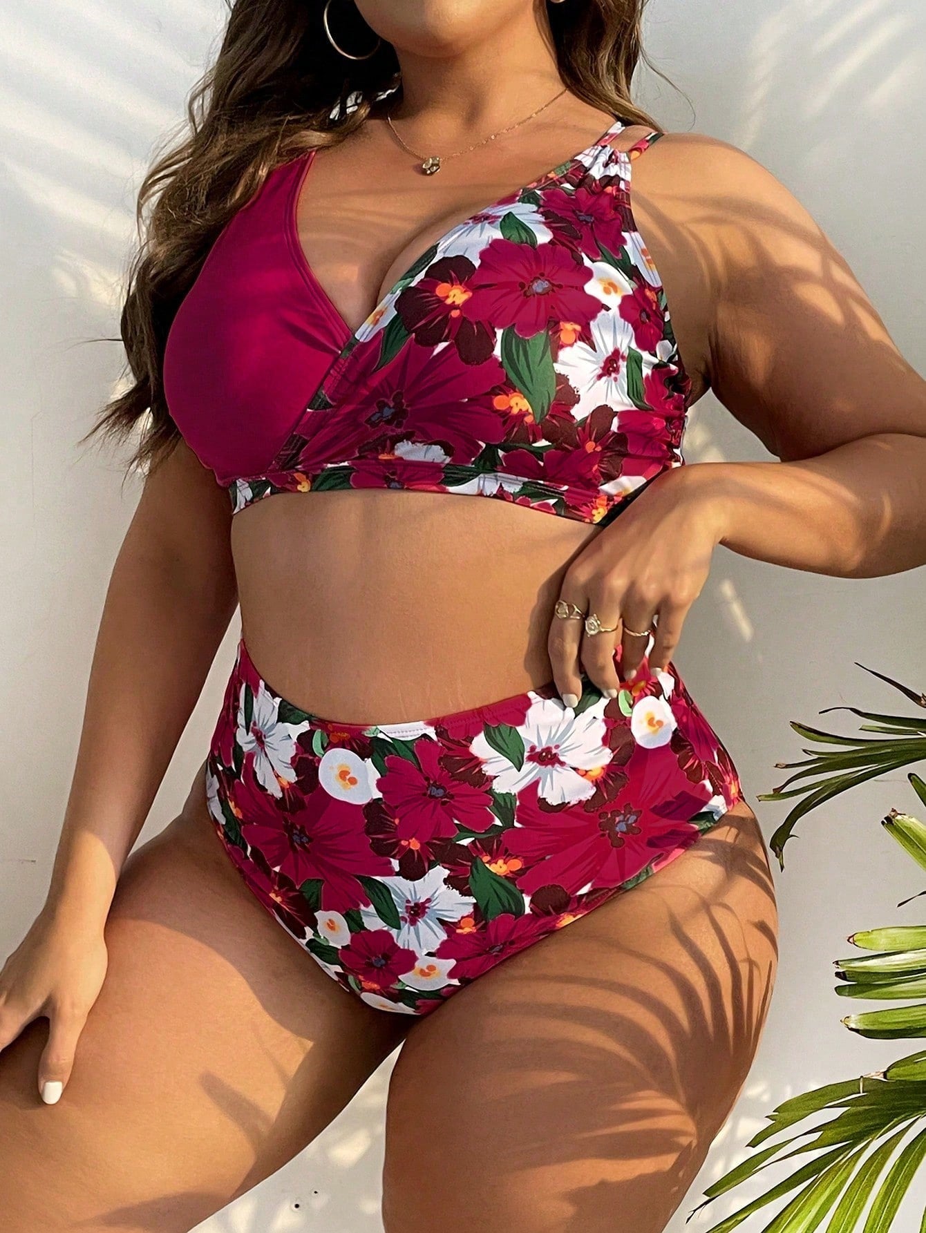 Biquini Feminino cintura alta Leia. Plus Size